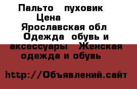 Пальто - пуховик  › Цена ­ 2 000 - Ярославская обл. Одежда, обувь и аксессуары » Женская одежда и обувь   